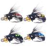 1PC Fly Insectslures Fly Fishing Lures Fly Bait Hooks Imitation Insect Fly Bait Bi_onics Fly Bait For Trout Bass Salmon