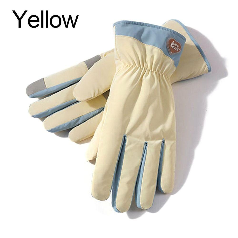 Non-slip Riding Gloves Winter Warm Ski Gloves Durable Snow Gloves Hiking