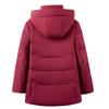 New Down Jacket for Mothers In Winter for Middle-aged and Elderly People In Mid-length Thickened Warm Coat for Grandma Hooded Winter Clothes