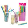 Individually Wrapped Bendable PLA Straws - Food Grade, Degradable, Color Options