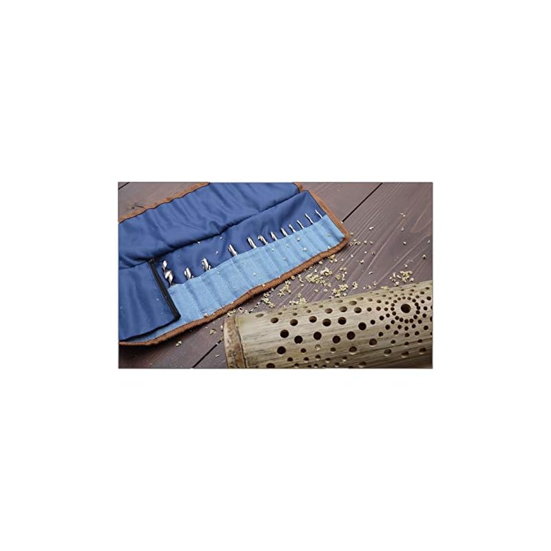 STAR-M Drill Roll Bag Mini Blue 15 Pockets 7001
