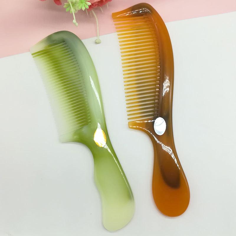 

Расческа для длинных волос у женщин - очень густые, широкие и средние зубцы - большой пластик, мягкий, не повреждает волосы Standard