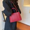 Luxury Red Bride Wedding Handbag  New Women's Large Capacity Versatile Underarm Bag Temperament Elegant Single Shoulder Bag