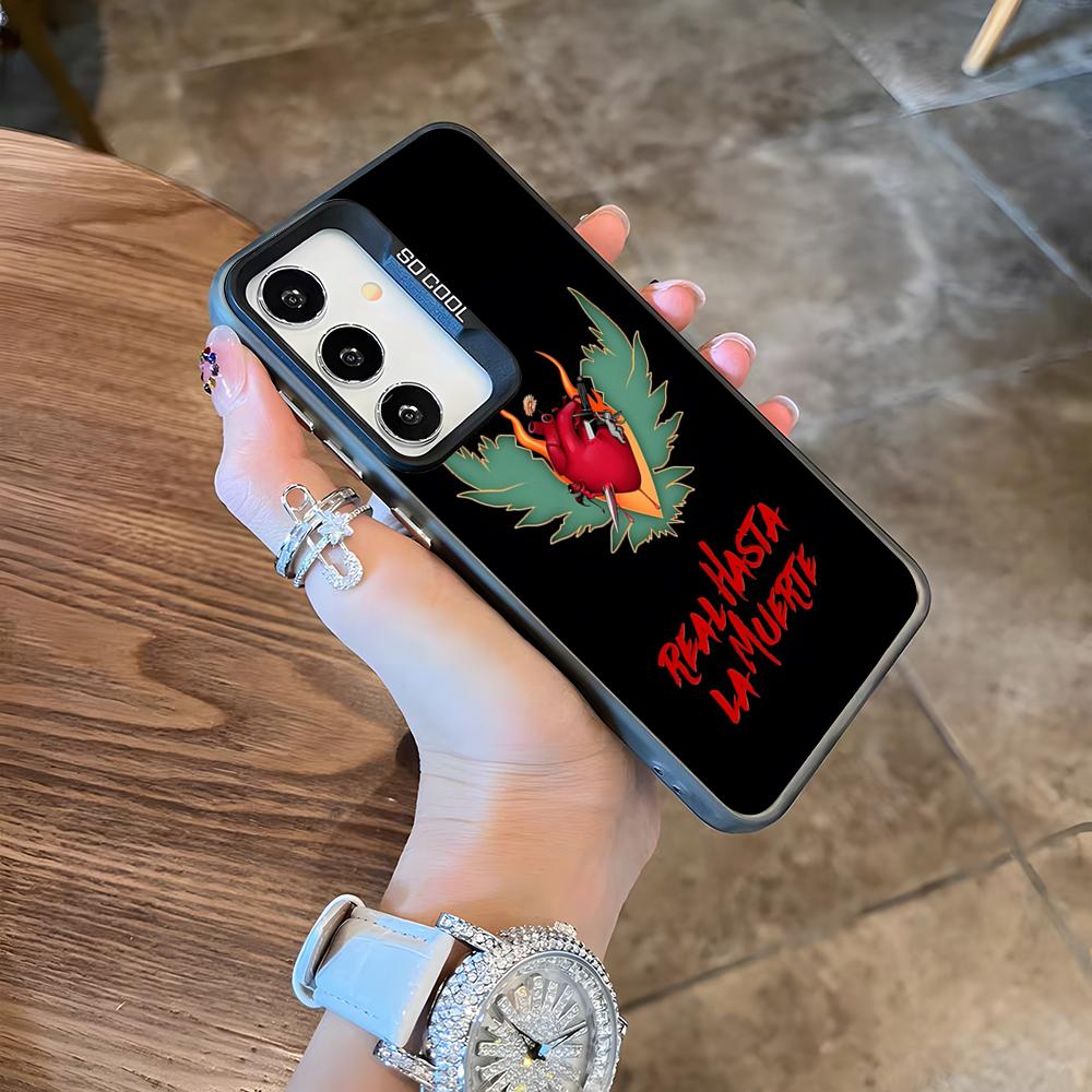 Anuel AA Phone Case For Samsung S26 S25 Plus S20 S20 Plus S22 Ultra S23 FE S21 Plus S21 Ultra Colorful Cover