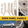 7PCS Car Interior Door Handle Trim Replace Beige For BMW F10 F11 535i 550i 528i