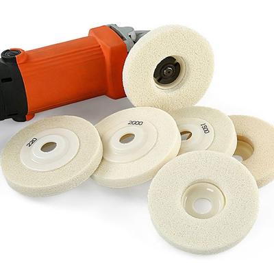 Marble Granite Quartz Sponge Polishing Wheel Stone Buffing Nylon Fiber Grinding Pad Sanding Disc