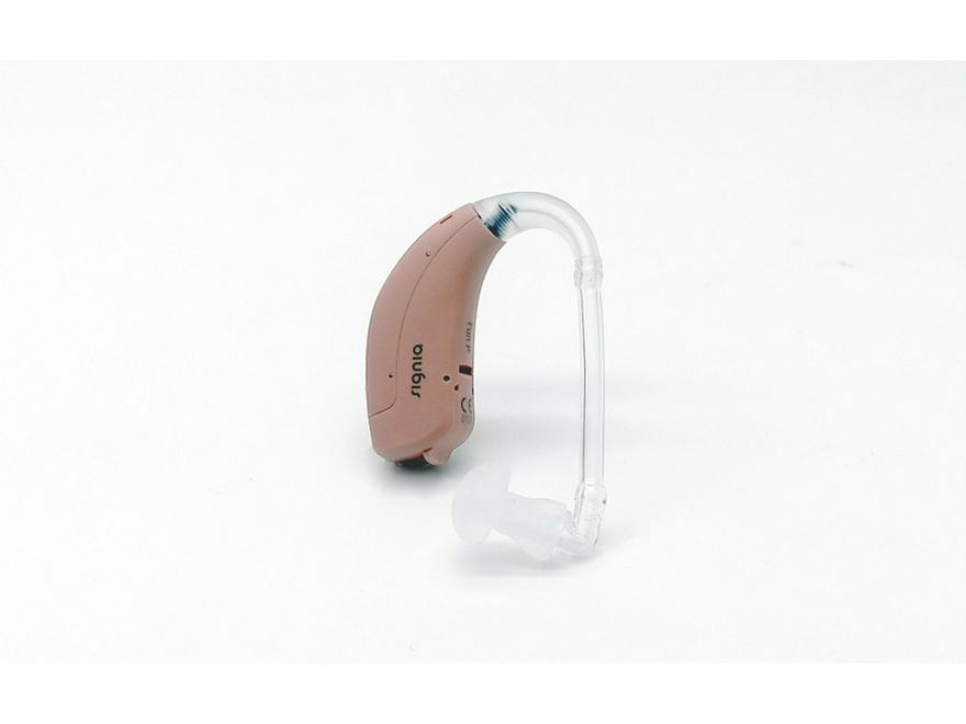 Signia Red Lotus FunP Hearing Aids: Behind-the-Ear for Severe Hearing Loss, Ideal for the Elderly.