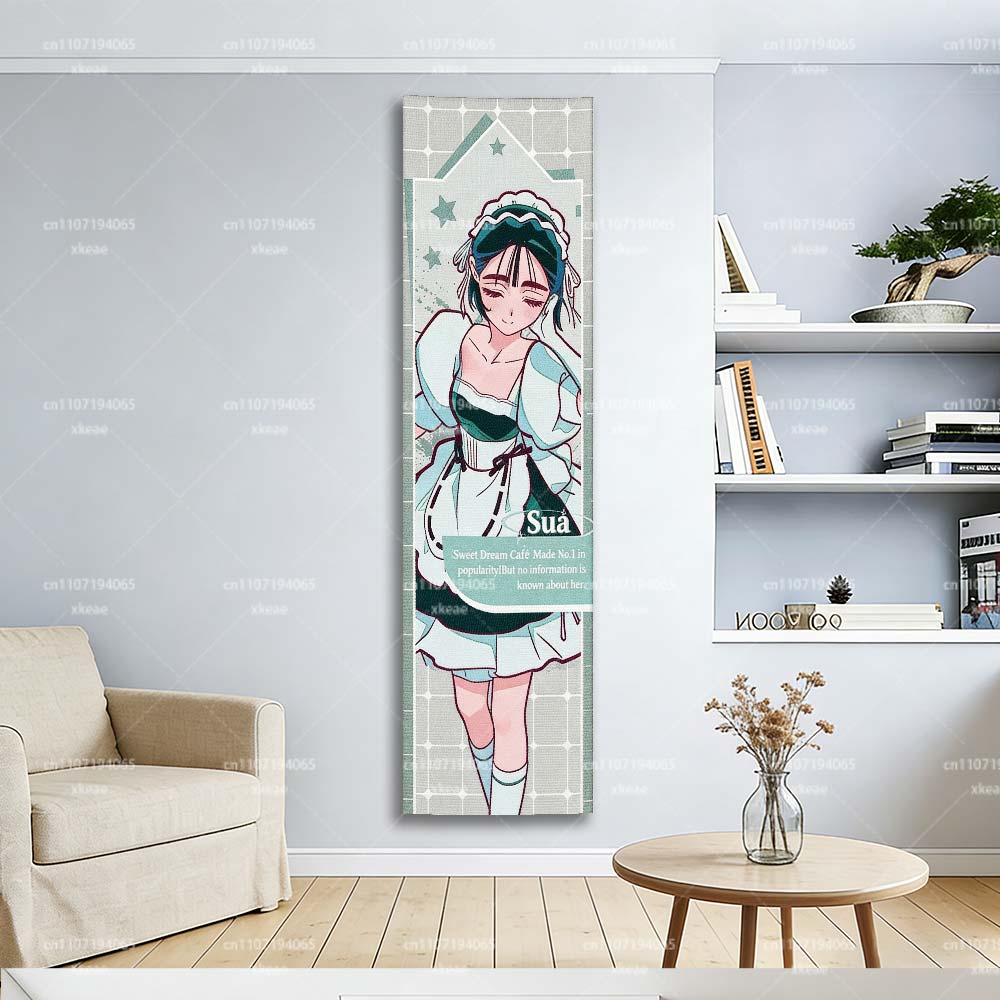 1Pc Alien Stage All Characters Vertical Tapestry, Anime Mizi Sua Till Ivan Hyuna Luka Wall Art, Home Decor Room Decoration Gift