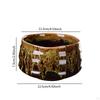 Ceramic Matcha Bowl Handmade Unique Chawan Teaware Porcelain Tea Mixing for Family Lovers