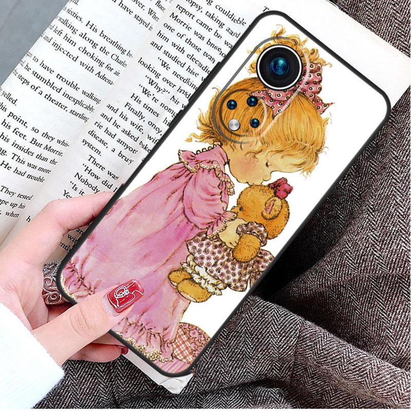 Sarah Kay pattern Case For Honor X9a X8a X7a X6a X6 X7 X8 X9 X8b X9b 50 70 90 Magic 5 Lite Magic 6 Pro Cover