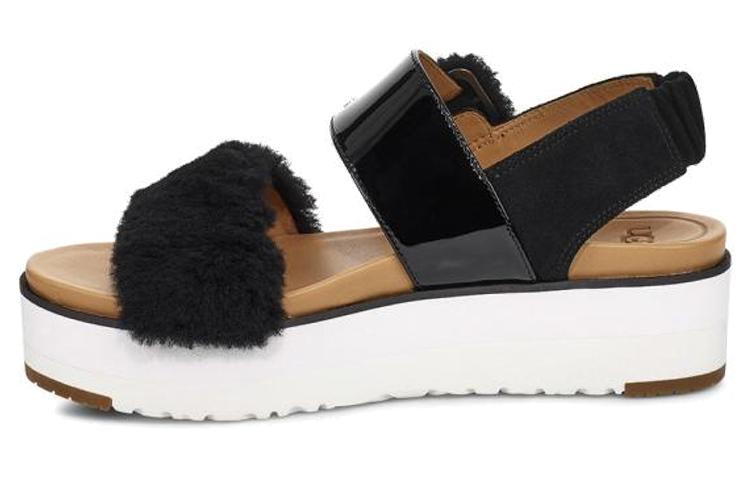UGG Le Fluff Черно-белый Женские 1099815-BLACK 38