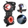 Black Multi Purpose 360 Degrees Rotatable Bicycle Flashlight Mount Clip Bike Front Light Fixed