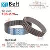 XL Timing Belt 106-279mm Rubber Synchronous Belt for 50XL 60XL 70XL 80XL 100XL To 110XL Models DIY CNC 3D Printers