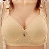 Popular Large Size, Thin Anti-sagging Side Collection, Sub-breasts, Beautiful Back Underwear, Red Bra, No Steel Ring To Gather Women