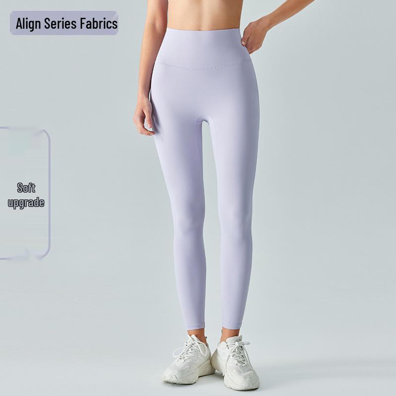 High Waist Nude Feel Seamless Yoga Pants for Women - Quick-Dry, Butt-Lifting, Tight Running Fitness Wear