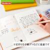 Shuttle Art Highlighter Smoky Solid Fluorescent Fluorescent Light Retractable Gel with Clear for Marking Convenient Storage Pens, Colors, 12-Color