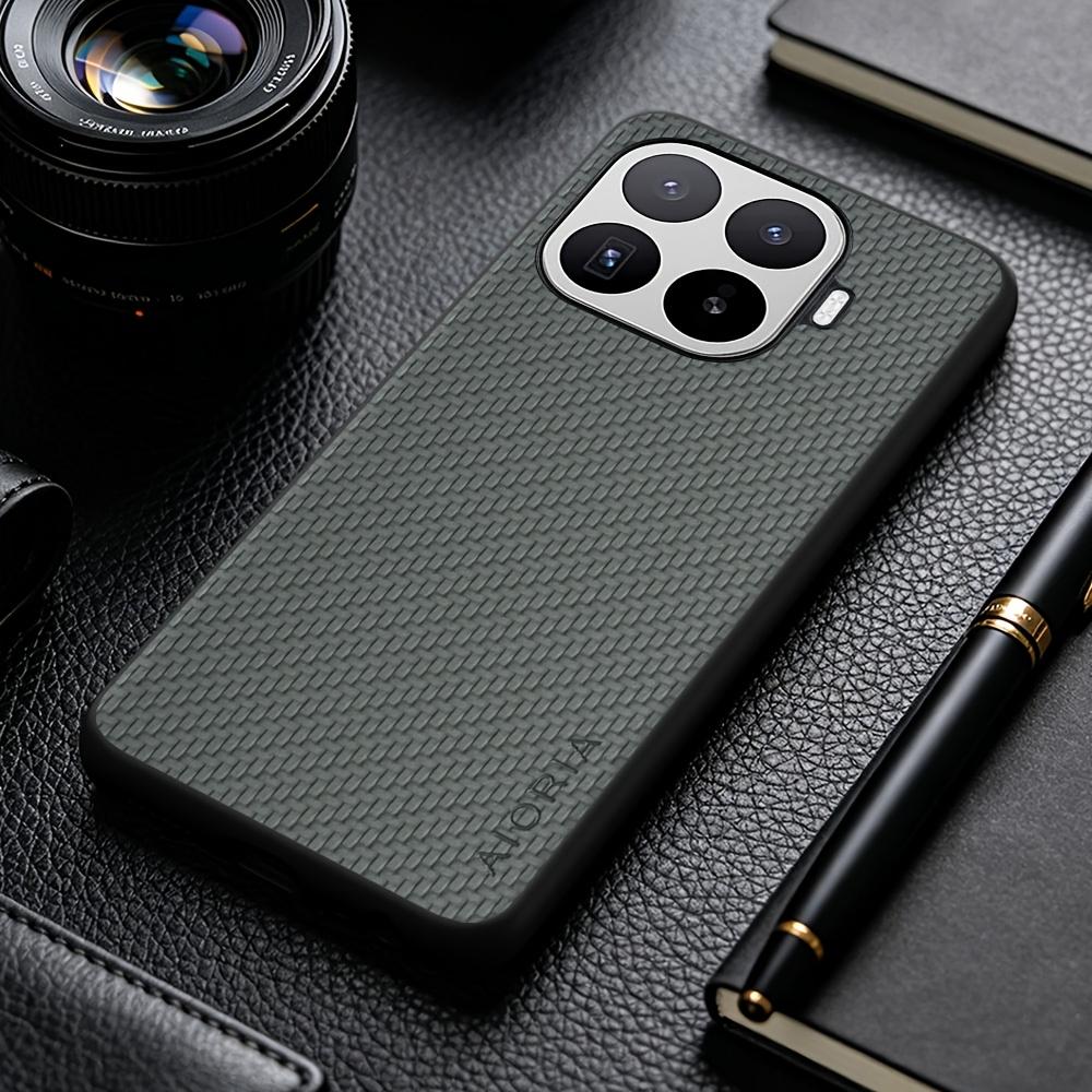 Phone Case: New Stylish Business Casual Phone Case for Xiaomi 17T Pro 17 Pro Max Ultra Faux Carbon Fiber Synthetic Leather Phone Cover