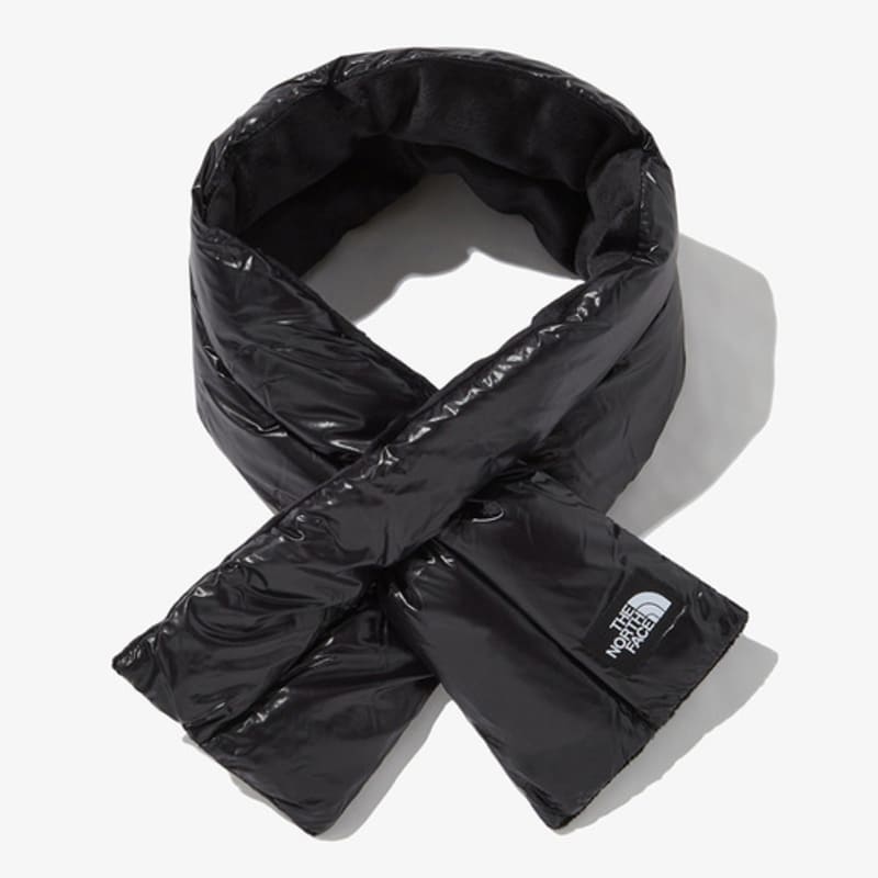 

THE NORTH FACE NA5IP50J Белая этикетка Компактный шарф-труба из пуха JET BLACK