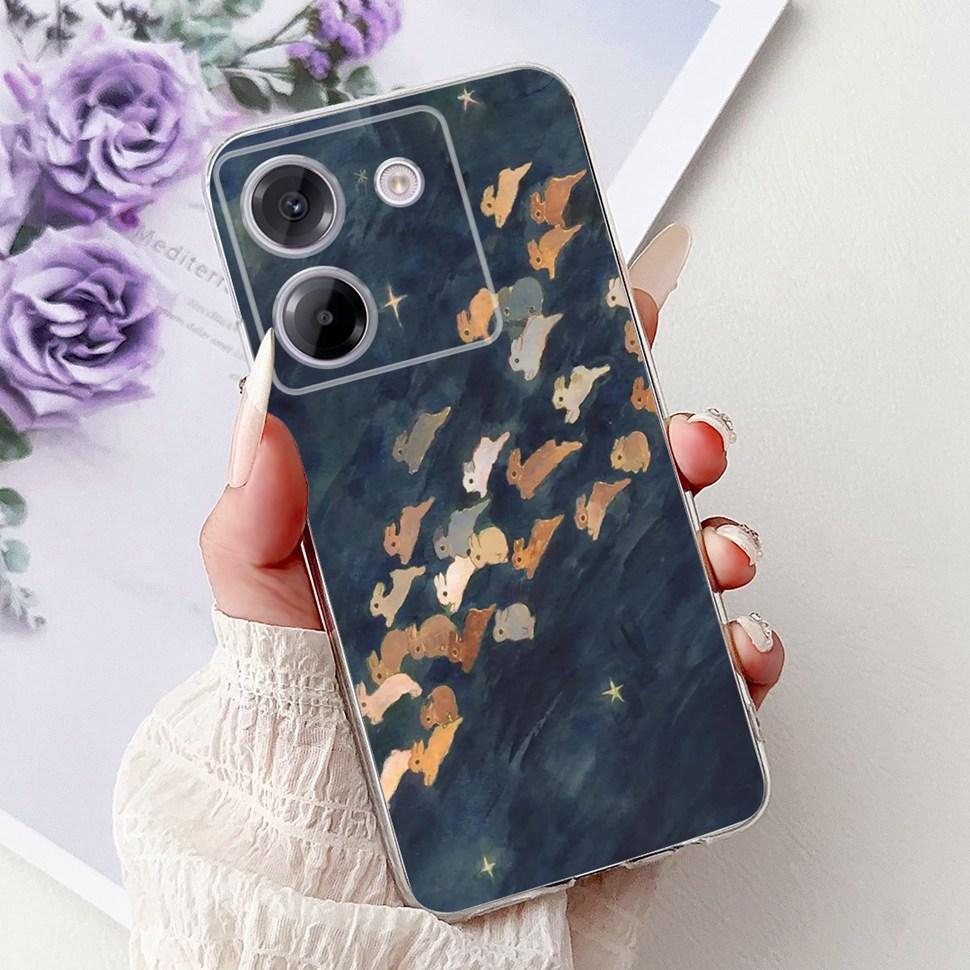 For Xiaomi Poco M7 Pro 5G Case New Dargon Art Painted Cover For Poco M7 PocoM7 Pro 5G Back Cover Soft TPU Fundas Coque