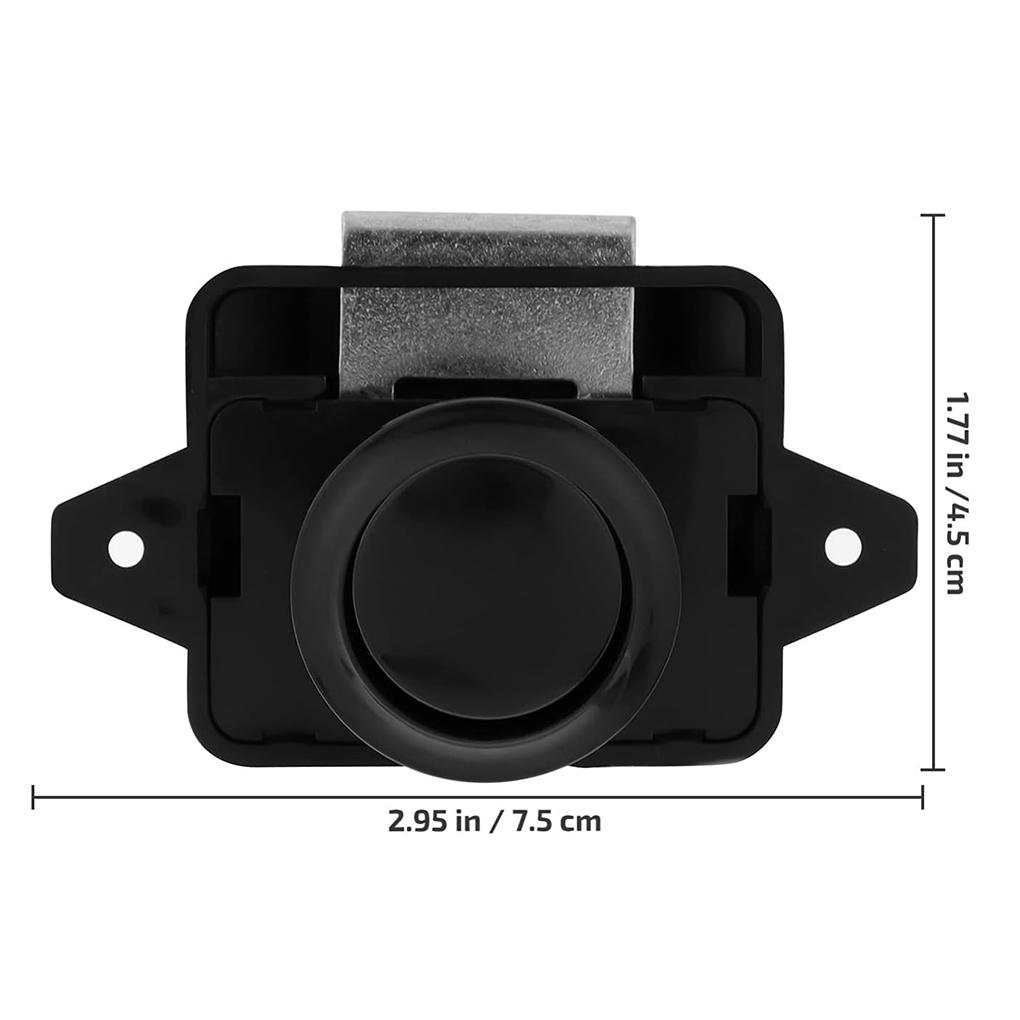 5PCS Push Button Drawer Cupboard Catch Lock Push Button Catch Button Catch Push Button