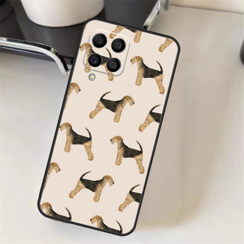 

Airedale Terrier Dog Case For Samsung Galaxy M15 M35 M55 M56 M36 M16 M06 M31 M13 M33 M53 M12 M32 M52 M14 M34 M54 Samsung M30s