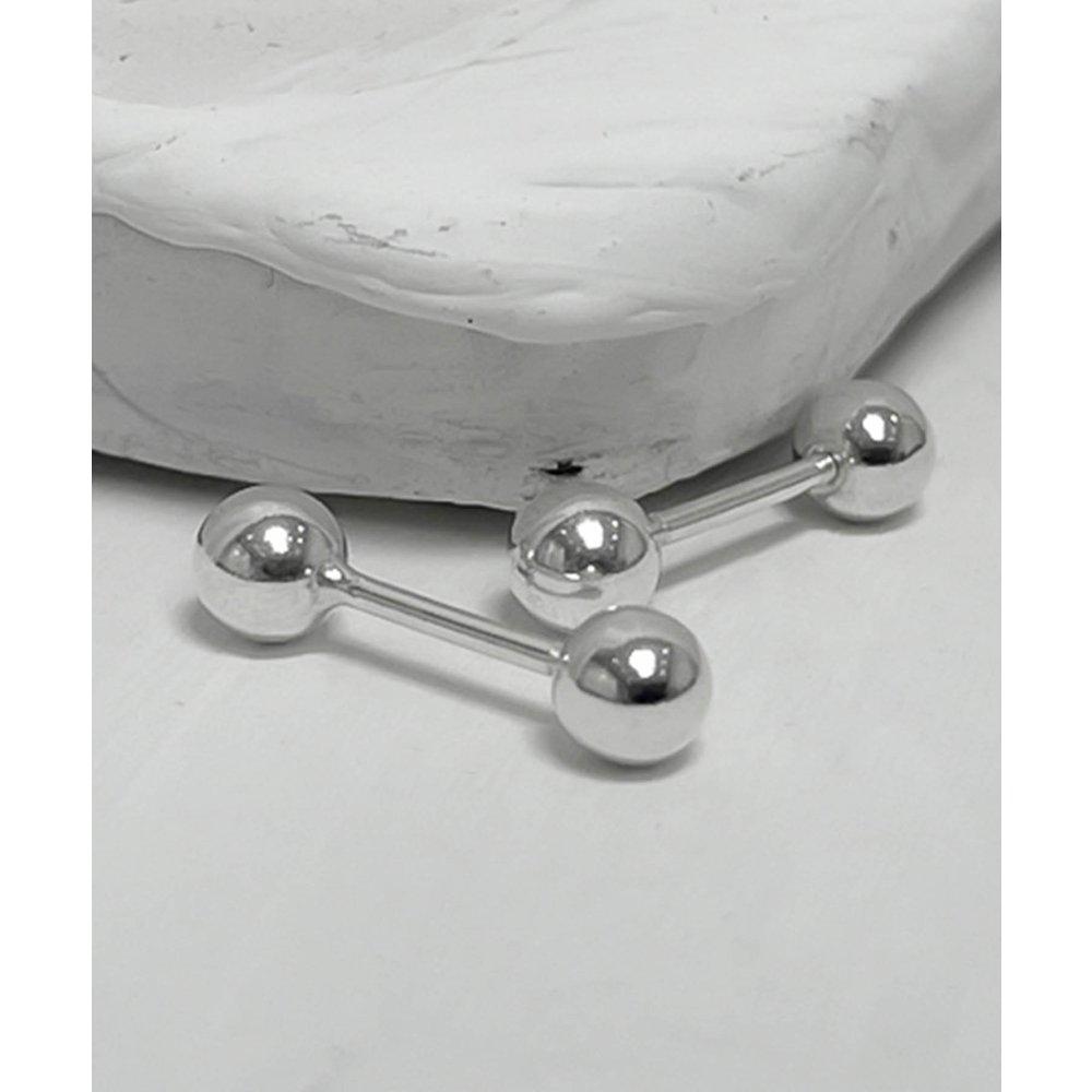 3.5mm Ball Piercing_Surgical Steel/925 Silver