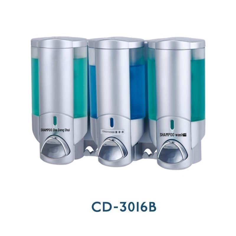 OLOEY Wall-mounted Punch-free Bathroom Shower Gel Dispenser