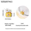 Perfume Bottle Daisy Charms Copper Original Beads Fit Originalcharms Bracelet Beads Jewelry Gifts For Women