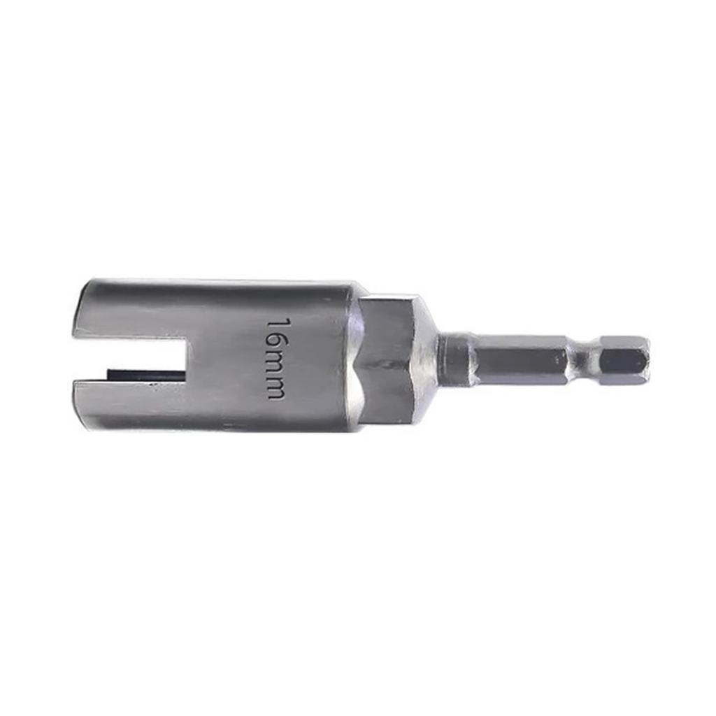 Driver Slot Butterfly Bolt Socket Sleeve Wrench with 1/4 Inch Hex Shank for Electric Screwdrivers In Fastening Bolts and Hooks