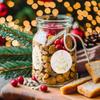 500 Stück/Set Klebende Goldfolien-Aufkleber Rolle Transparenter Weihnachtsbaum-Siegelaufkleber Selbstklebendes Etikett Umschlag Einladungskarte