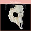 Adorable Pu Goat Skull Mask For Halloween Festivities Perfect For Parties And Costumes