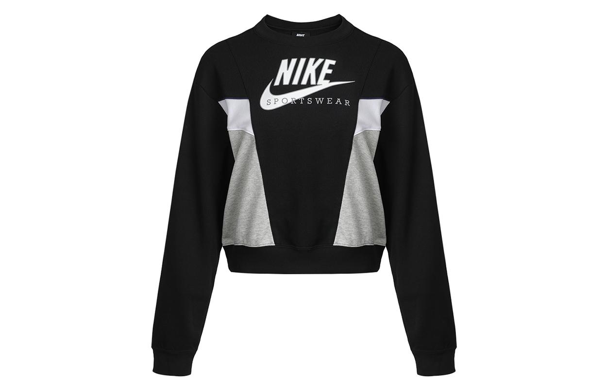 

Nike Sweatshirts Women s Black Crew Neck Moderate Other CZ8599-010 M