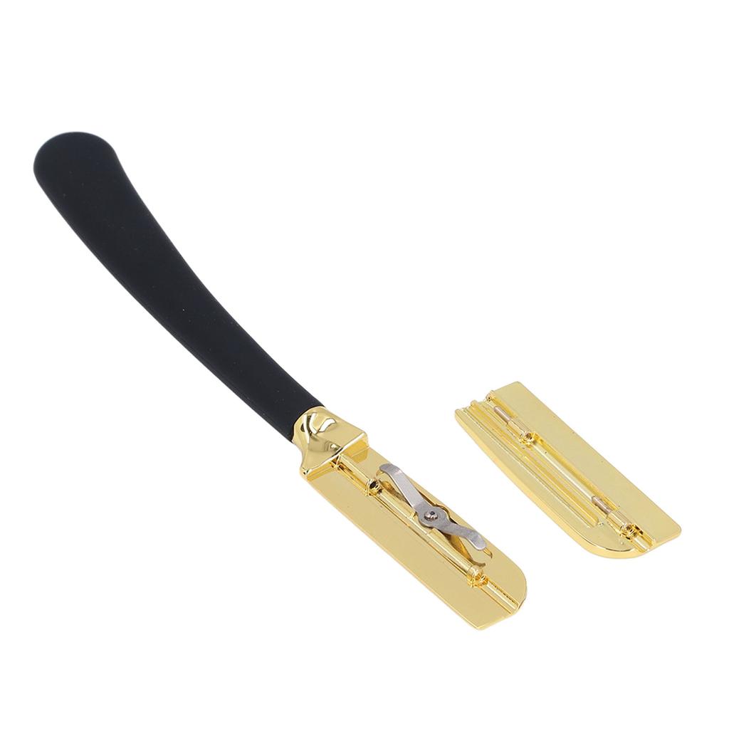 Suport Manual pentru Tuns Barba Frizer Aliaj de Zinc Mâner din Silicon Mașină de Tuns Manuală Dreaptă pentru Bărbați