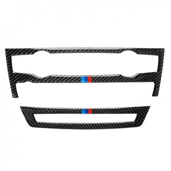 Carbon Fiber Interior Cover Trim Fit for Bmw X5 E70 X6 E71 2007-13