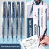 Bao Kelan Schwarz 0,5 mm Neutralstift für Ärzte & Krankenschwestern, Große Kapazität mit Logoaufdruck, Ideal für Unterschriften
