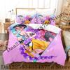 Set Biancheria da Letto Kpop Demon Hunters Singolo Gemello Matrimoniale Queen King Size Set Letto Saja Camere da Letto per Ragazzi Set Copripiumino Rumi Tuta Tre Pezzi