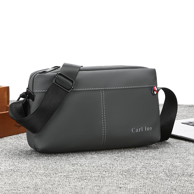 

Men s Small Bag Handbag Waterproof PU Fabric Man Crossbody Bag Fashion Trends 2 Layers Room Men Shoulder Bags Presents For Man 26cmX15cmX7cm