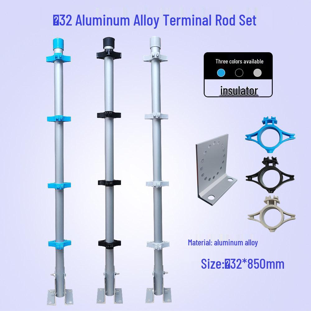 Pulse Electronic Fence Accessory Set: Aluminum Alloy Brackets & Posts (10 Sets) with Free Shipping