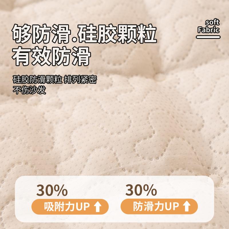 Factory Direct Sales Sofa Cushion Fleece Thickened Steamed Bread Cushion Bay Window Cushion Seat Cushion Home Tatami Cushion Non-Slip Plush