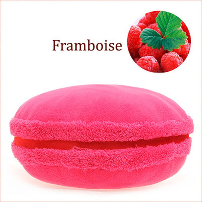 Macaron Shape Plush Cushion Round Cake Pillow Sofa Home Decoration Cushion Soft Plush Doll Photo Props