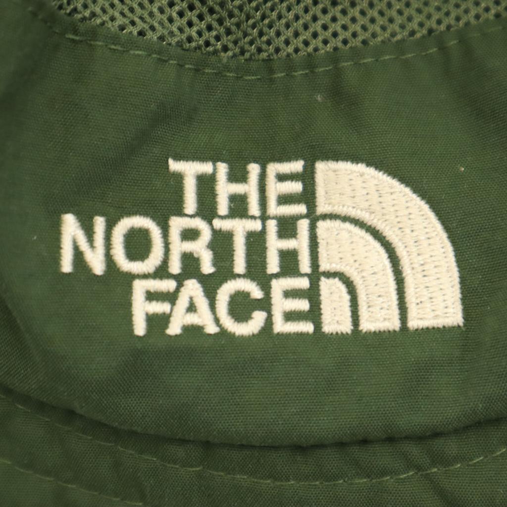 THE NORTH FACE Nylon hat S khaki Outdoor NN80005 Mesh Lining Women Used