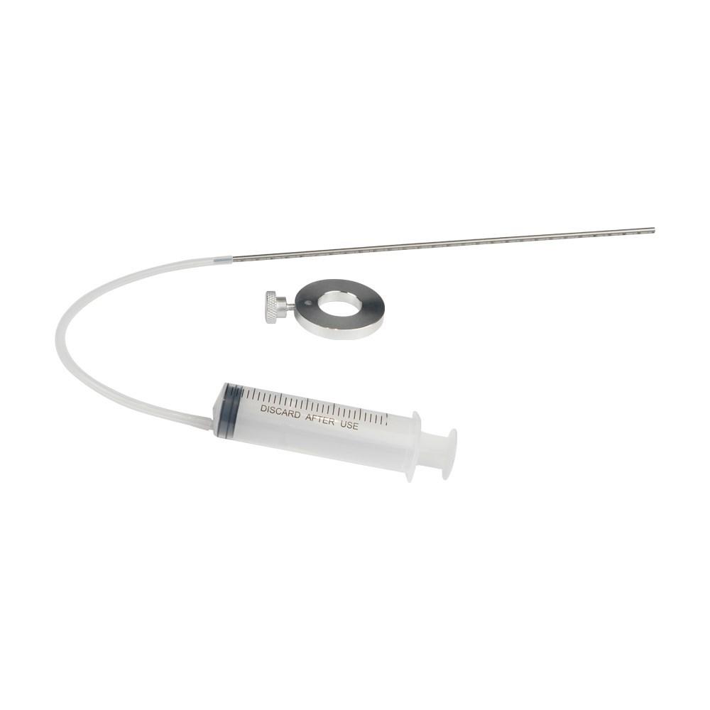 

Комплект для измерения уровня масла вилки, универсальный измерительный инструмент для регулировки уровня масла вилки для мотоцикла, емкость 60 мл серебряный