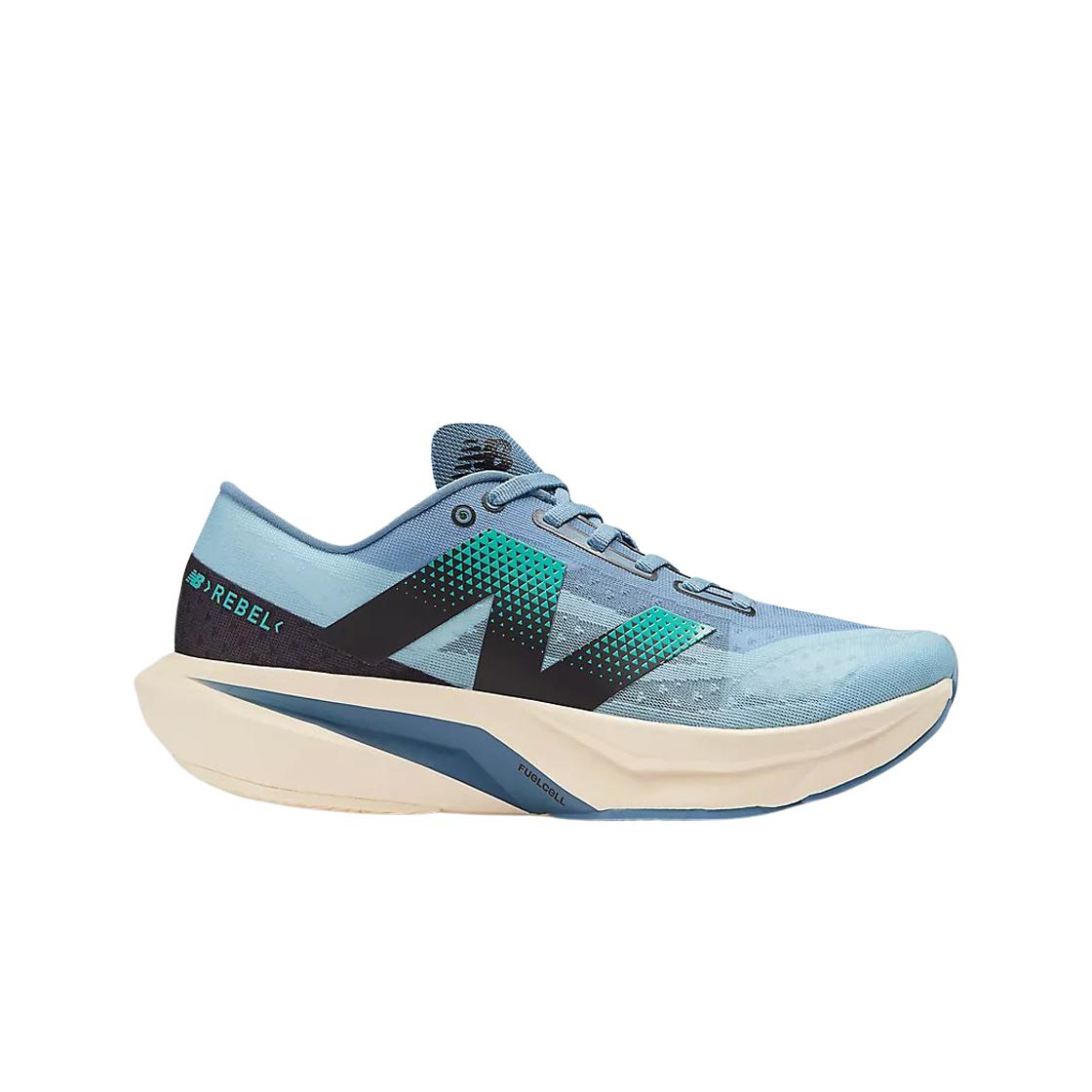 

New Balance Fuelcell Rebel V4 Heron Blue Chrome Blue - 2e Wide 265