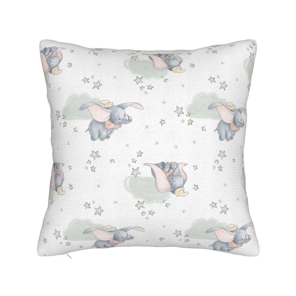 Dumbo Cartoon Throw Pillow Cover Polyester Throw Pillow Disney , Fashion Cushion Covers