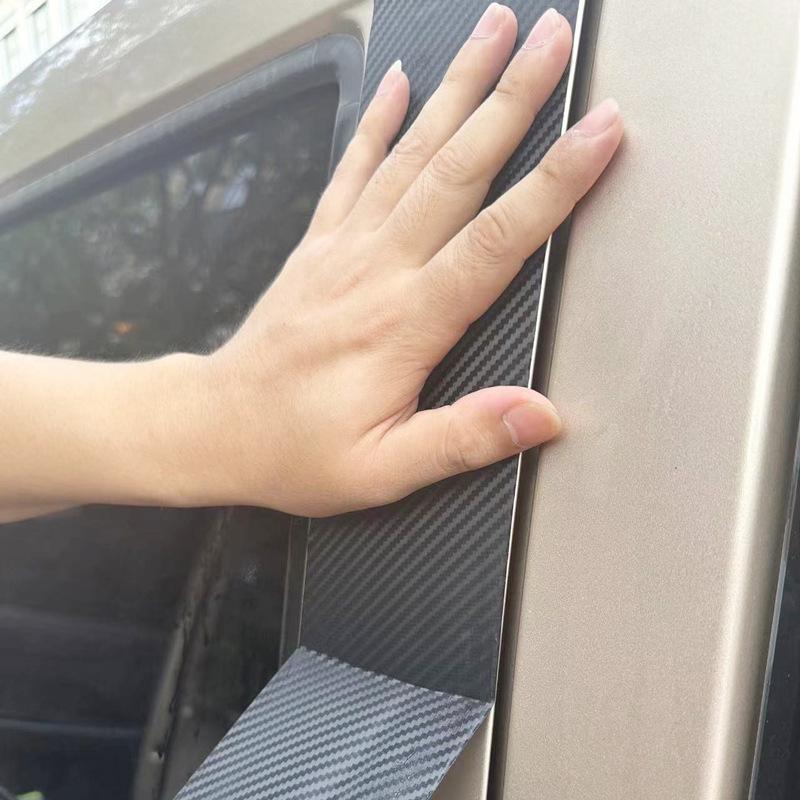 1 Roll Carbon Fiber Vinyl Car Sticker Waterproof Car Stickers Console Computer Laptop Skin Auto Motorcycle Accessories
