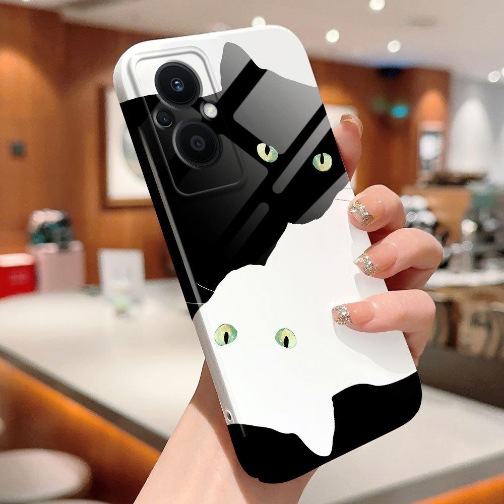 Carcasă de telefon all-inclusive cu film, design vestimentar, carcasă rigidă, acoperire completă, rezistentă la șocuri, pentru OPPO Realme OnePlus Infinix Tecno