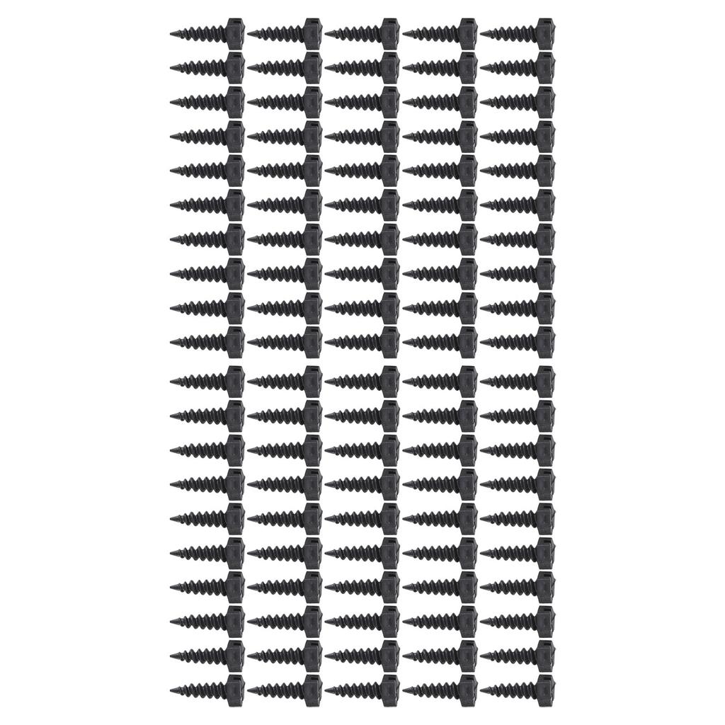 100 buc Container pentru creșterea rădăcinilor plantelor Șuruburi de fixare Ghivece de pepinieră din plastic Șurub Consumabile de grădină pentru