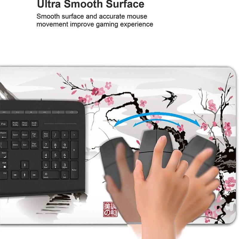 Mouse Pad Kawaii Gaming Accessories PC Computer Keyboard Gamer Desk Mat Alfombrilla Xxl Naruto Anime Durable Mousepad