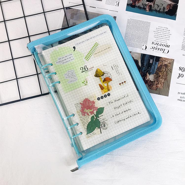 Korea Sterrenjagen Glitter Rits Map Journal - A5/A6
