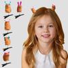 5 Stücke Mädchen Haarnadel Frühling Design Capibara Decor Haarspangen Helle Farben Haarschmuck Haar-Styling-Clip